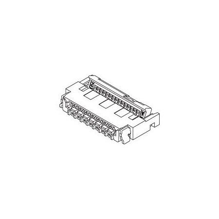 Molex 0.3 Fpc Back Flip Hsg Assy27Cktembstppkg 5025982791